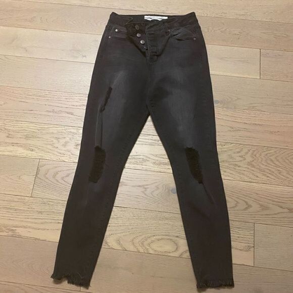 Ankle Jeans Black NWOT - Picture 4 of 6